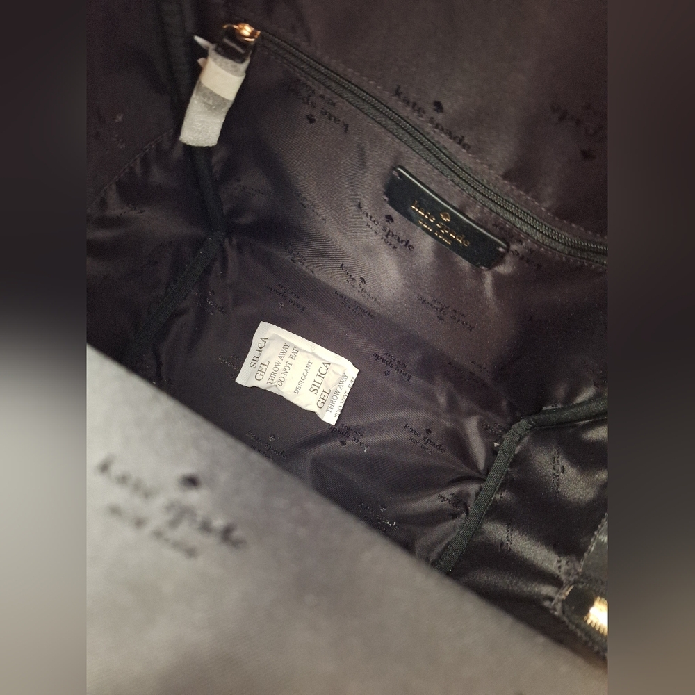 NWT Kate Spade Gray Spades Mini Backpack - Picture 8 of 12